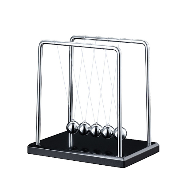 Newtons Pendel, Newtons Vugge - Newtons Pendelkuler Svinger-FM-
