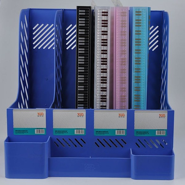 Musik blad mappe multi-lag, transparent farve *40 sider