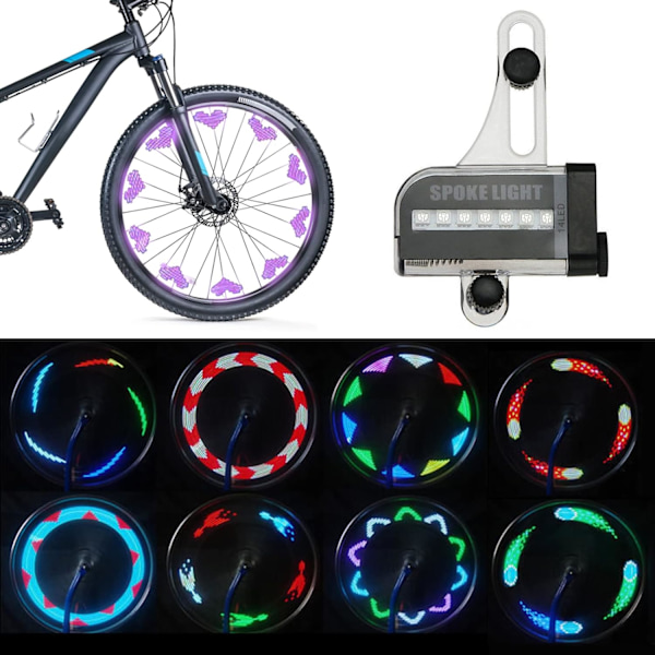 Cykelhjulsljus, LED-cykelhjulsljus, Cykelhjulsljus, Super