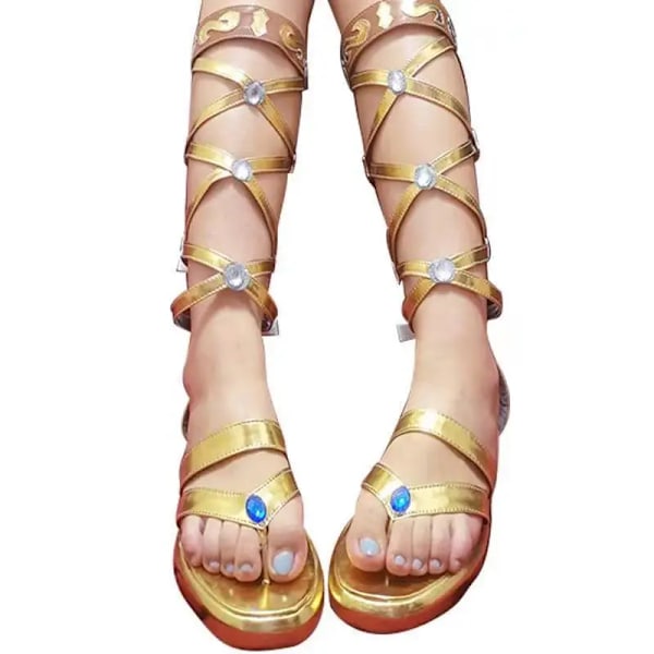 Mub- BAIGE Spill Genshin Impact Nilou Cosplay Kostyme Nilou Genshin Impact Cosplay Kostyme sko (størrelse 36-42) 37 shoes(size 36-42)