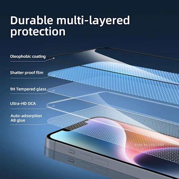 3 stk. Hærdet Glas til iPhone 16 13 15 11 12 14 Pro Max 12 13 Mini Fuld Skærmbeskytter til iPhone 14. 15 Plus Xr Xs Glas iPhone 16 Pro Max