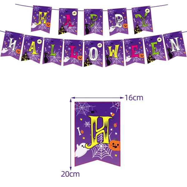 Græskar Spøgelse Halloween Fest Bordservice Sæt, Engangs Papirtallerkener Kopper Servietter Kit Backdrops 1PC