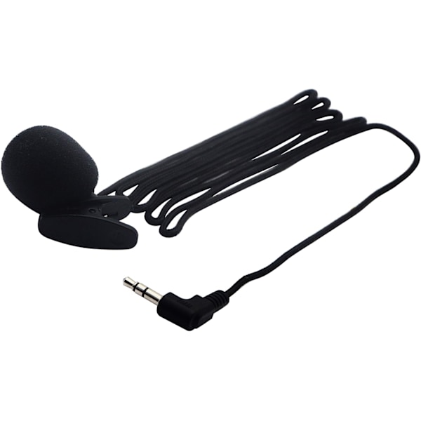 3.  5mm Audio Hann til Mini Lavalier Slipsnål Clip-on Bærbar