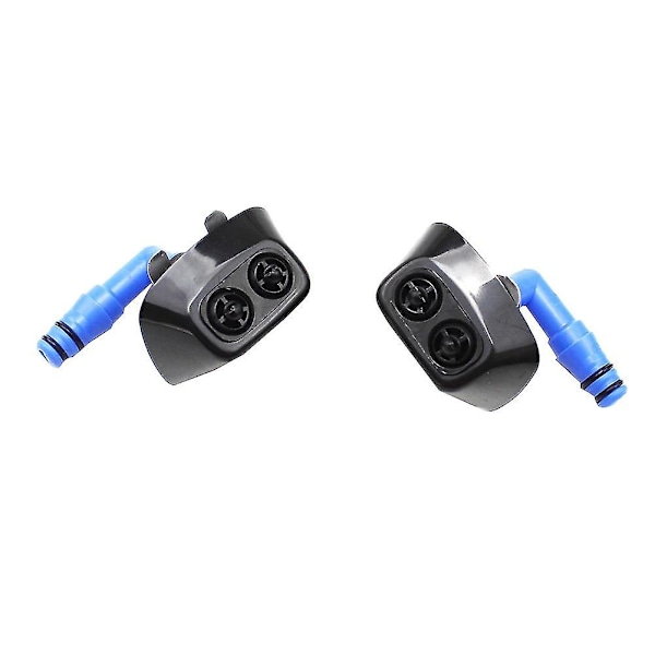 2 stk - Forlygtevasker Sprøjtedyse Jet & Clip Saab 9-3 93 2003-2012