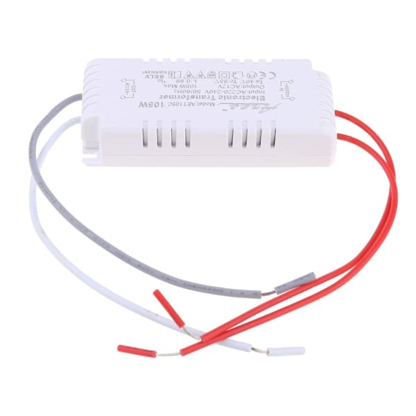 AC 12V 105W Halogen Driver Lys LED Elektronisk Transformator Ny {MK}