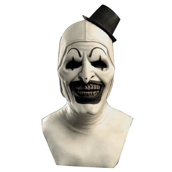 Terrifier 2 Joker -asu lapsille ja aikuisille Halloweeniin - Terrifier 2 Joker Cosplay-hyppyasu ja naamio Only Mask