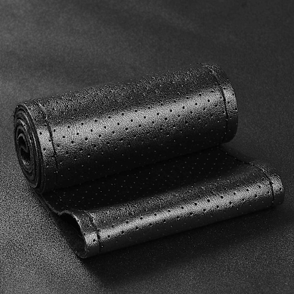 Rattkåpa i Konstläder - Svart Black Svart