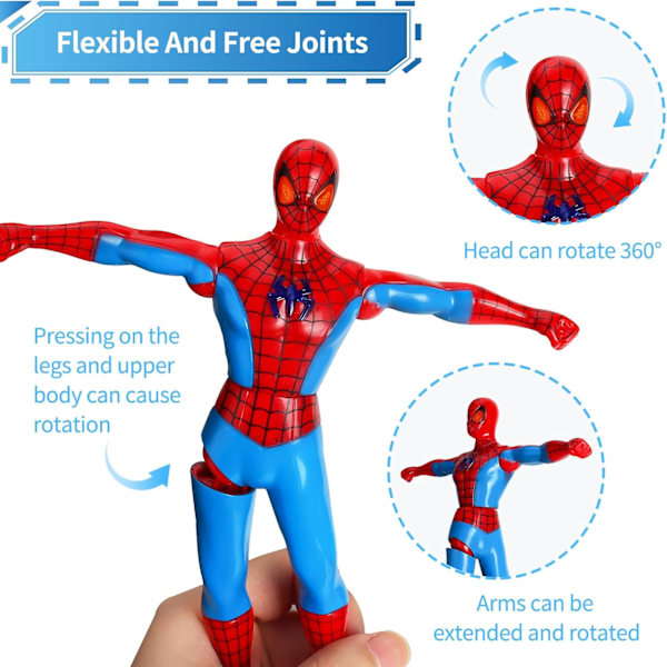 Marvel-figurer, superhjältefigurer 18 cm, 4-pack Avengers-figurer, Marvel leksak Titan Hero-serie