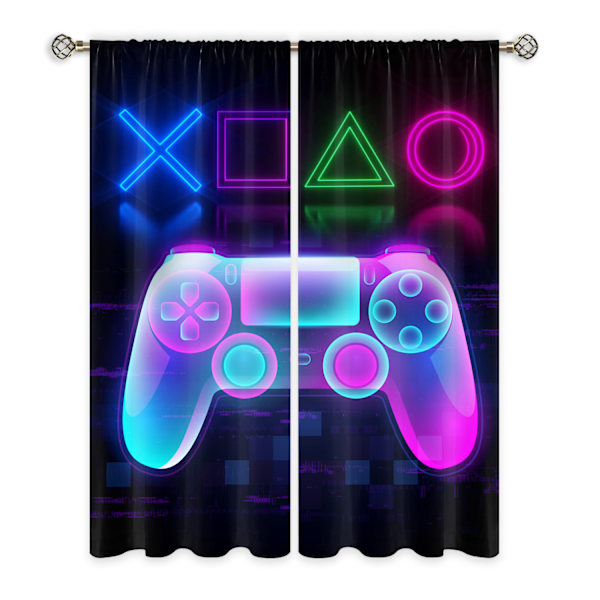 Gamepad Gardiner Soveromsgardin Hjemmeinnredning - 150cm*166cm C