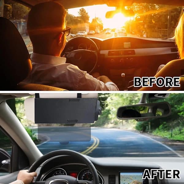 Car Sun Visor Extender Sun Visor Extension Window UV Rays Blocking Protector New-FM-