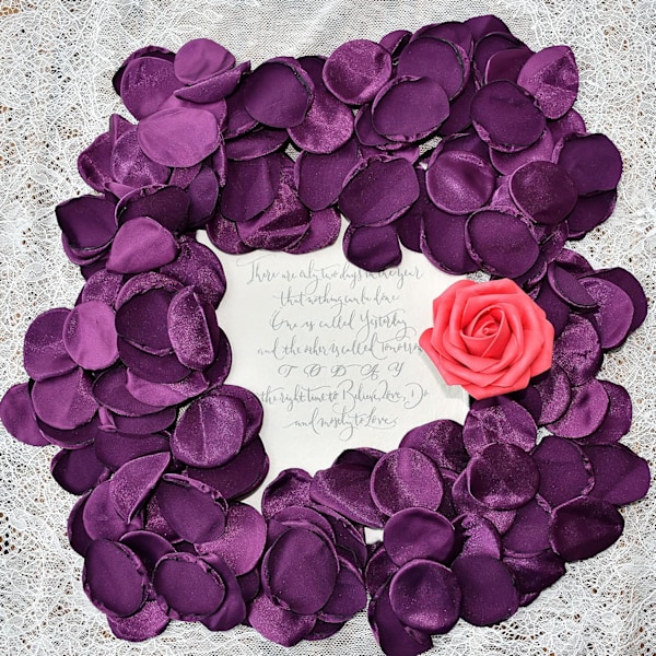 Rose Silkeblader 200 Stykker Til Bryllup, Jul, Bursdag