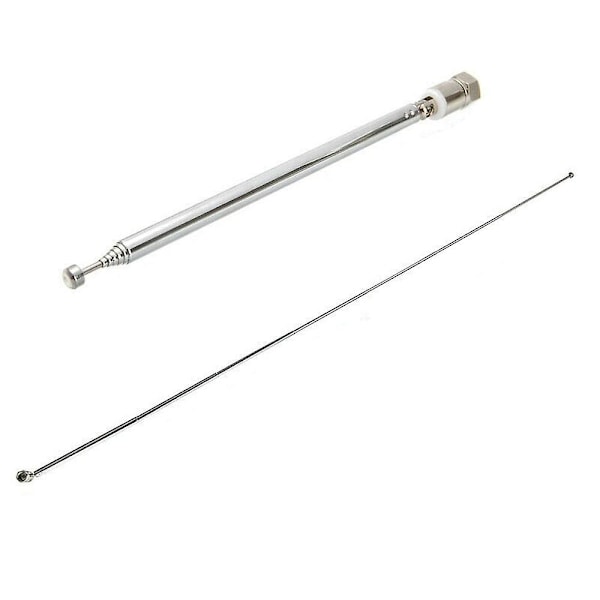 FM radioantenne FM teleskopantenne 75 Ohm F-type håndkontakt - WELLNGS