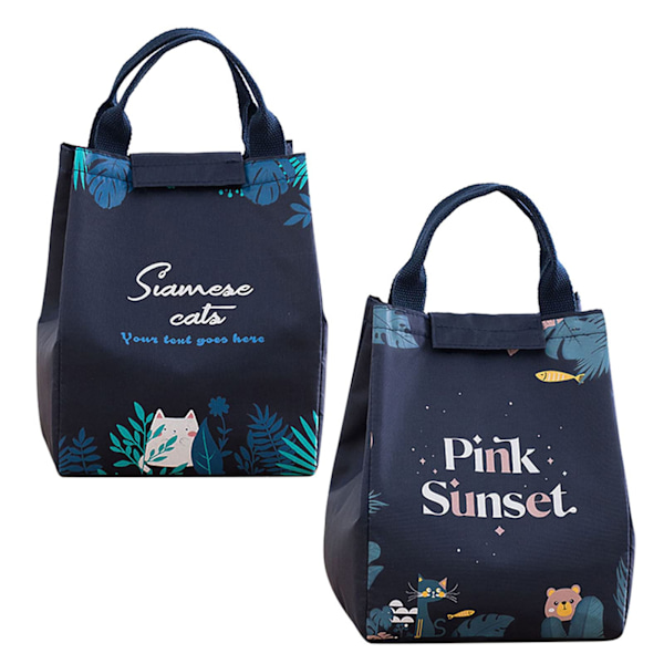 Bærbar Isoleret Madtaske Isoleret Picnic Madtaske Isoleret