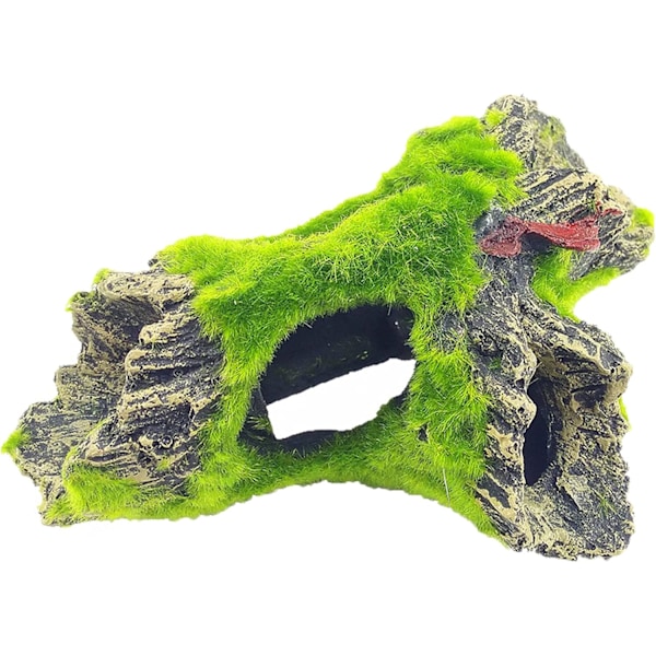 akvarium trestubbe dekorasjon, hul trestubbe i resin