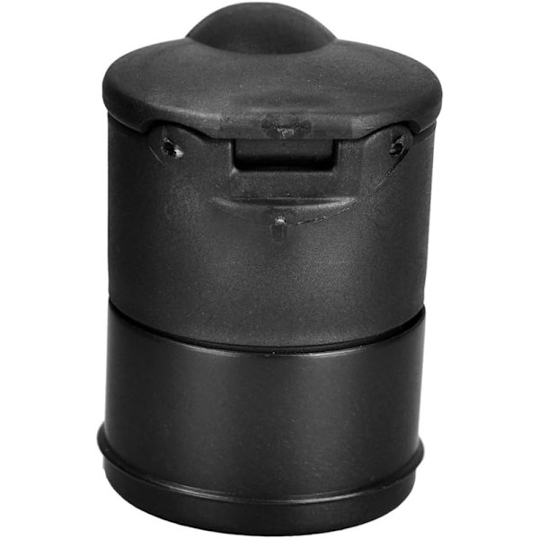 Auton tuhkakuppi mukitelineeseen kannella ja sinisellä LED-valolla universal-XM2-