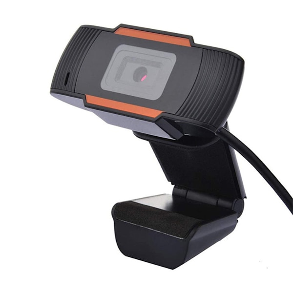 720P HD-webbkamera 5MP inbyggd mikrofon USB stationär dator webbkamera 180° roterbar