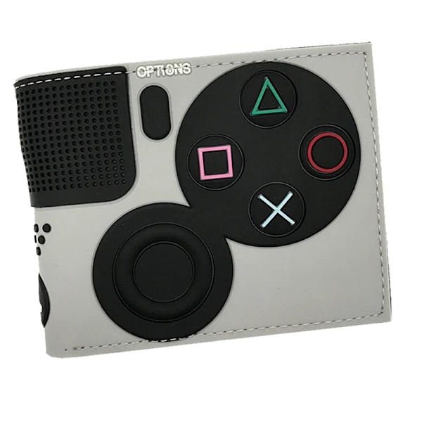 3D Touch Spel Playstation Plånbok Anime Tecknad PVC Plånböcker för Studenter Pojke Flicka Pengar Mynt Hållare Kort Plånbok