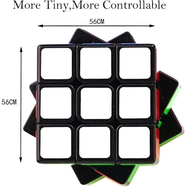 3x3 Kuutio, Nopeuskub, Ammattimainen, Sujuva, Sopii Kilpailuun