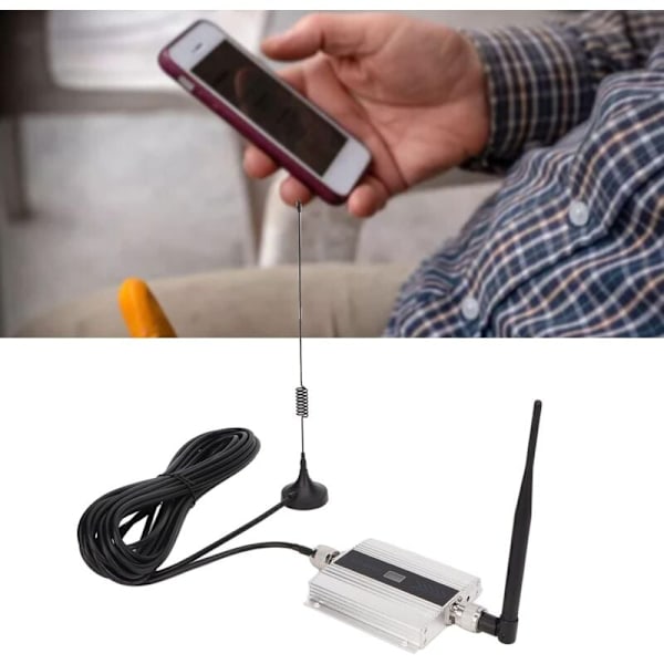 Mobilsignalforstærker og 5G 4G LTE Repeater-antenne med stemme- og dataforbedring, signalforstærkning (EU-stik)-XM4-