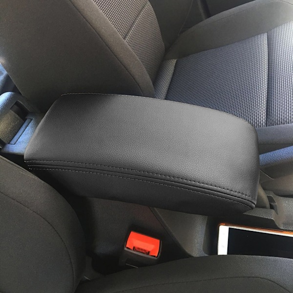 Bil Armstöd Sätesskydd Bilinredningstillbehör Auto Armstödsskydd Black black line