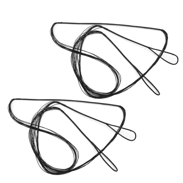 12 Strands Traditional Recurve Bowstring Polyester Replacement Accessory for Archery-FM-