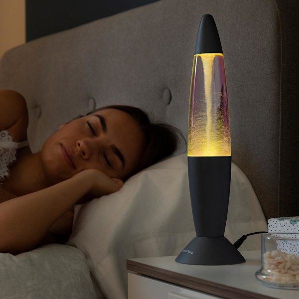 Tornado Lavalampe: Afslappende LED-farveskift & USB-drift Multicolor multifärg