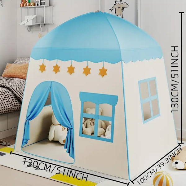 Tält Lekhus Flicka Prinsessa Leksakstält Pojke Inomhus Litet Hus Sova Festival Present