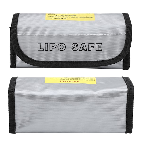 Brandsäker Väska för LiPo Batterier, Explosionssäker Säkerhetspåse, Laddningsskyddspåse 0.2
