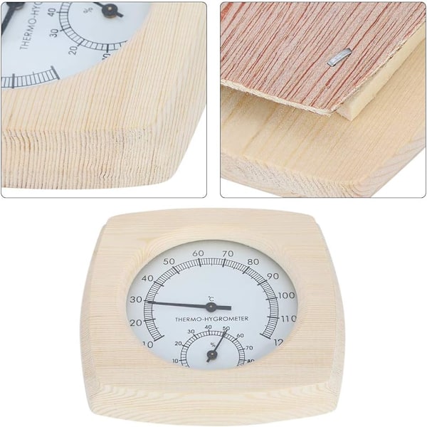Bastutermometer och Hydrometer, Bastu Trätermometer