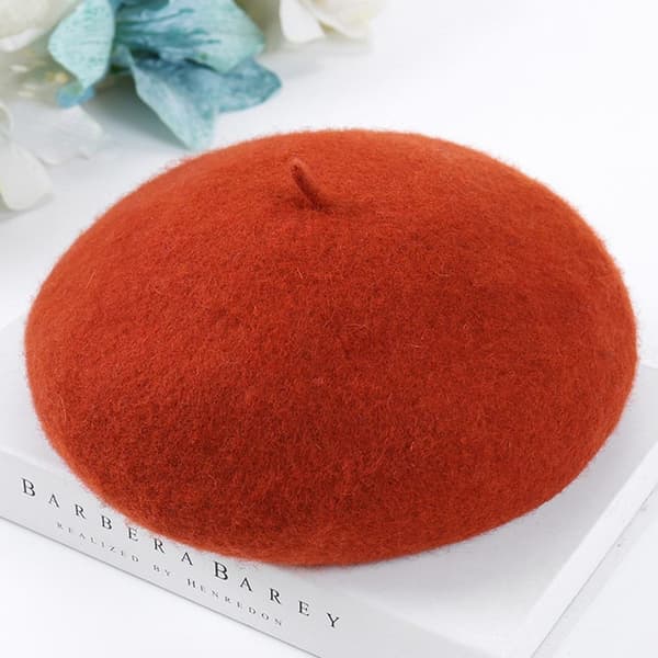 Uld Basker Cap Basker Mössa CARAMEL caramel