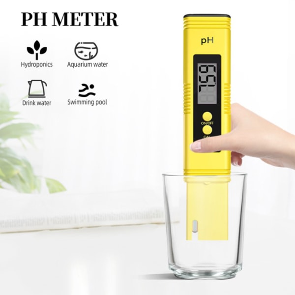 Digital PH-mätare LCD-vatten-PH-testare med hög precision