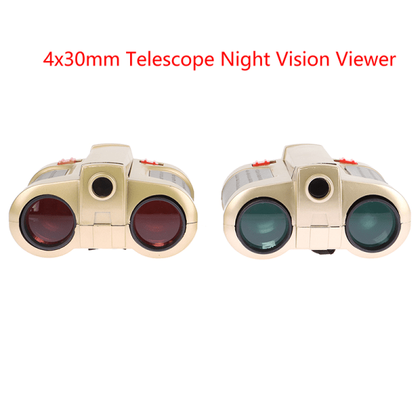 Teleskop Night Vision Viewer Övervakningskop Binocular Tele Red