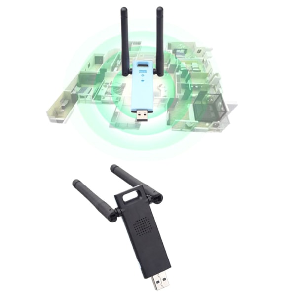300 Mbps Wireless Range Extender USB WiFi Repeater-förstärkare