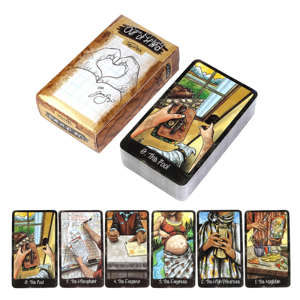 Out Of Hand Tarot Deck Card Prophecy Deck Familjebrädspel