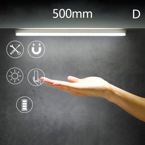 Motion Sensing Night Light LED-ljus under skåp D