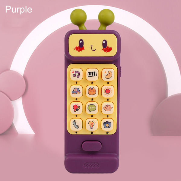 Baby Phone Toys e Telefon er Musical Voice Toy M