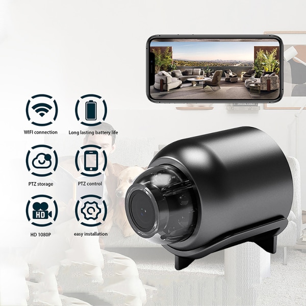Minikamera Trådlös HD-kamera Micro Camcorder Recorder
