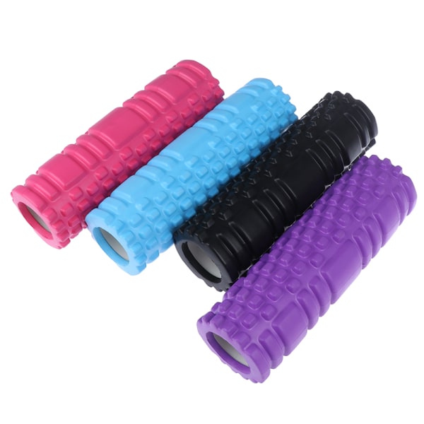 1 st Yoga Block Fitness Utrustning Pilates Foam Roller Black
