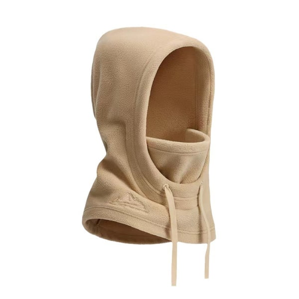 Cap Ski Balaclava Vinter Vindtät Cap Beanies Warm Hat Beige