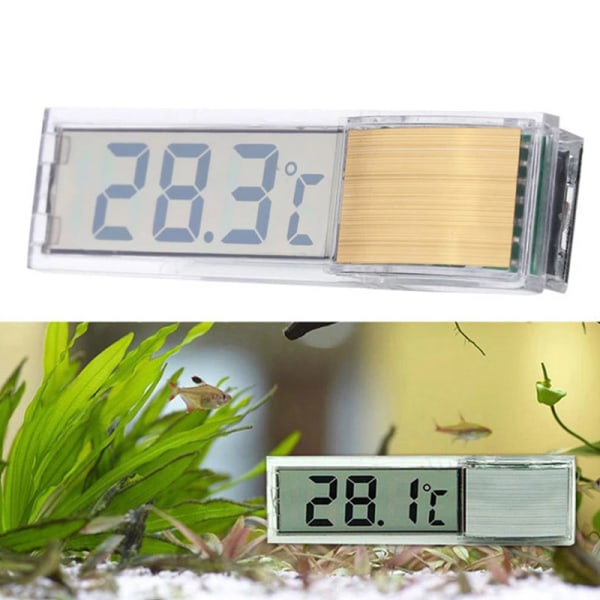 Vattentät Aquarium Termometer Fish Tank Temperatur A2