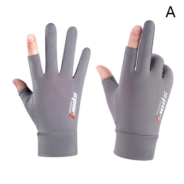 Cykling utomhus Ice Silk Elastiskt solskydd Sport Touch G F