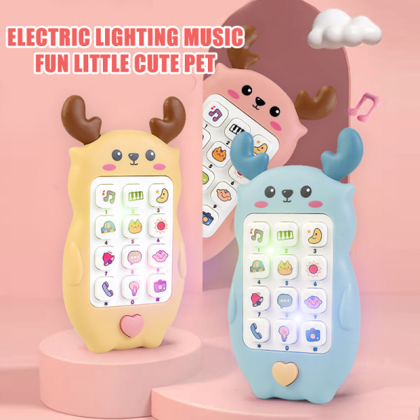 Baby Phone Toys e Telefon er Musical Voice Toy O