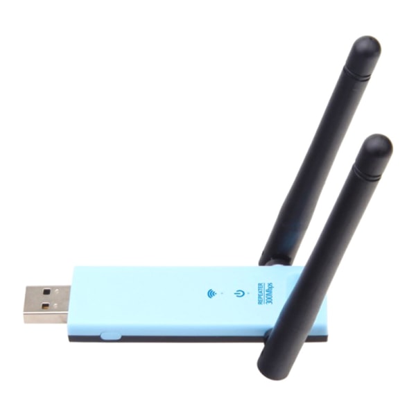 300 Mbps Wireless Range Extender USB WiFi Repeater-förstärkare