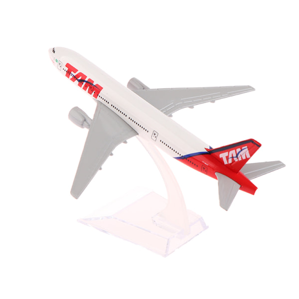 1:400 Metal Aircraft Replica TAM Boeing 777 Airplane Toy