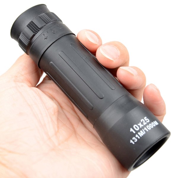 10X25 Mini Pocket Monocular Scope Zoom Telescope 10x25