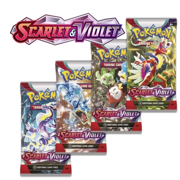 Pokemon Scarlet/Violet Booster 4 pack