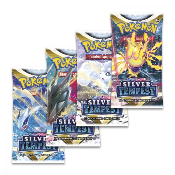 Pokemon Sword & Shield Silver Tempest Booster 2-pack
