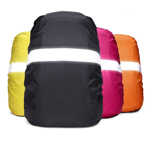 Reflekterande ryggsäck regnskydd - 20L kapacitet Orange