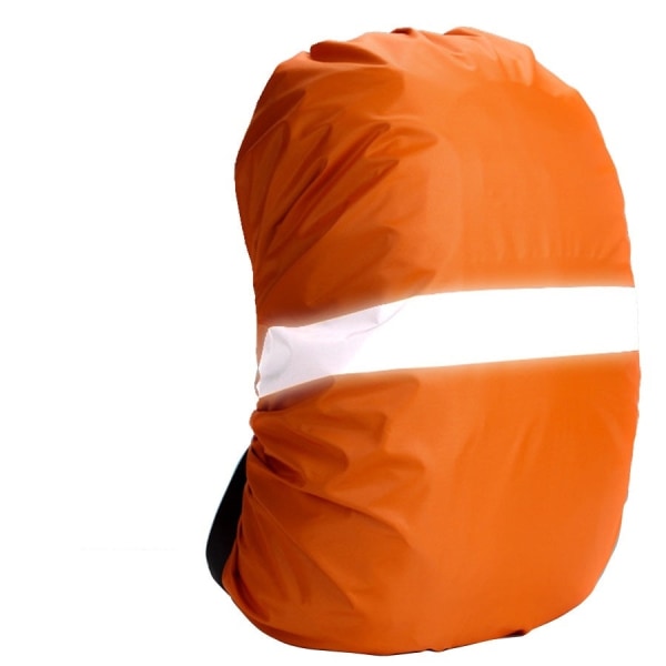 Reflekterande ryggsäck regnskydd - 45L kapacitet orange