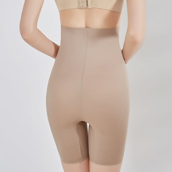 Figurformande underkläder med hög midja beige S/M